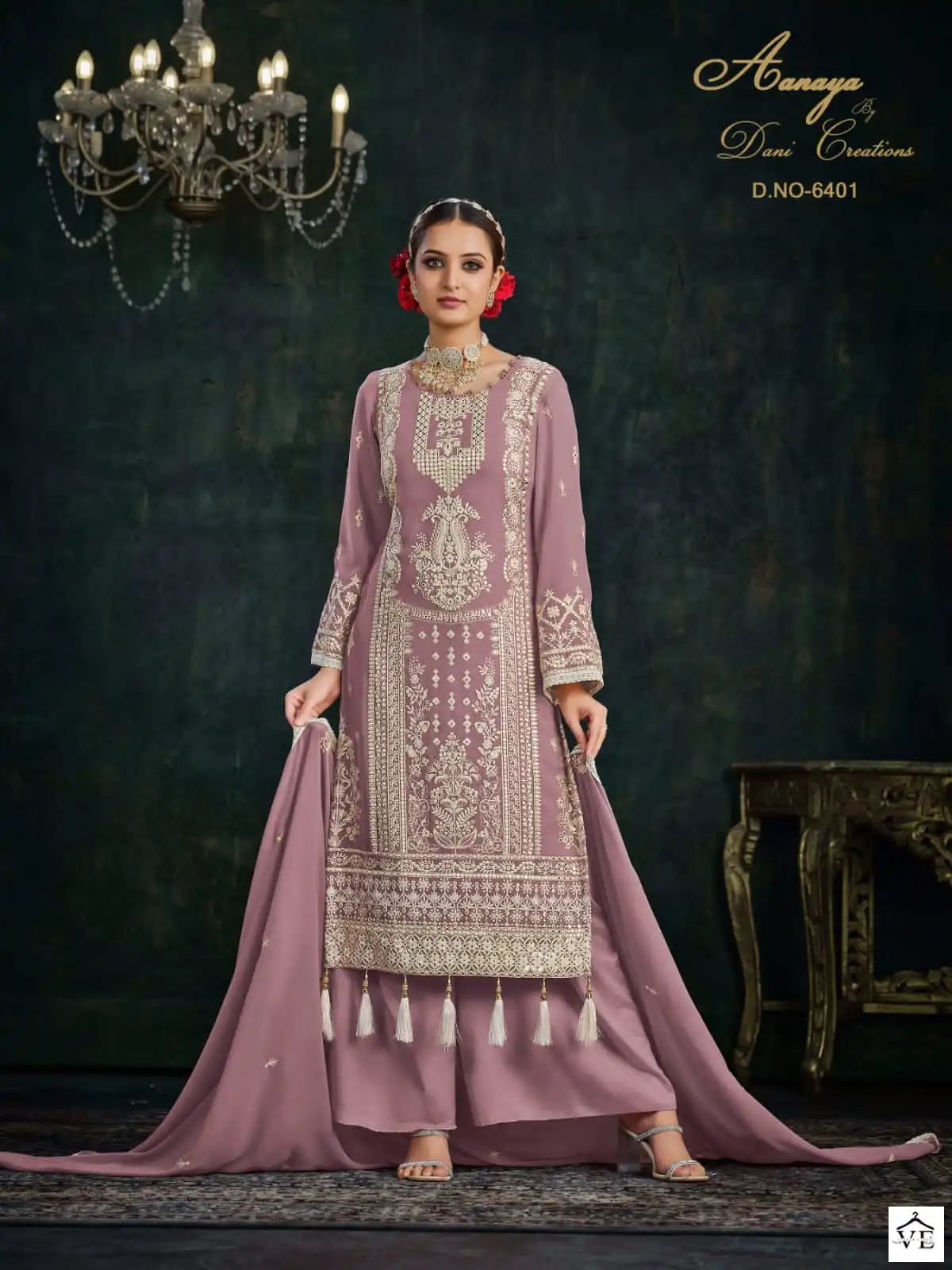 Twisha Aanaya Vol-164 Faux Georgette Wholesale Pakistani Suits Catalog — Wholesale Salwar Suits, MPA wholesale from Surat - Gallery Image 4