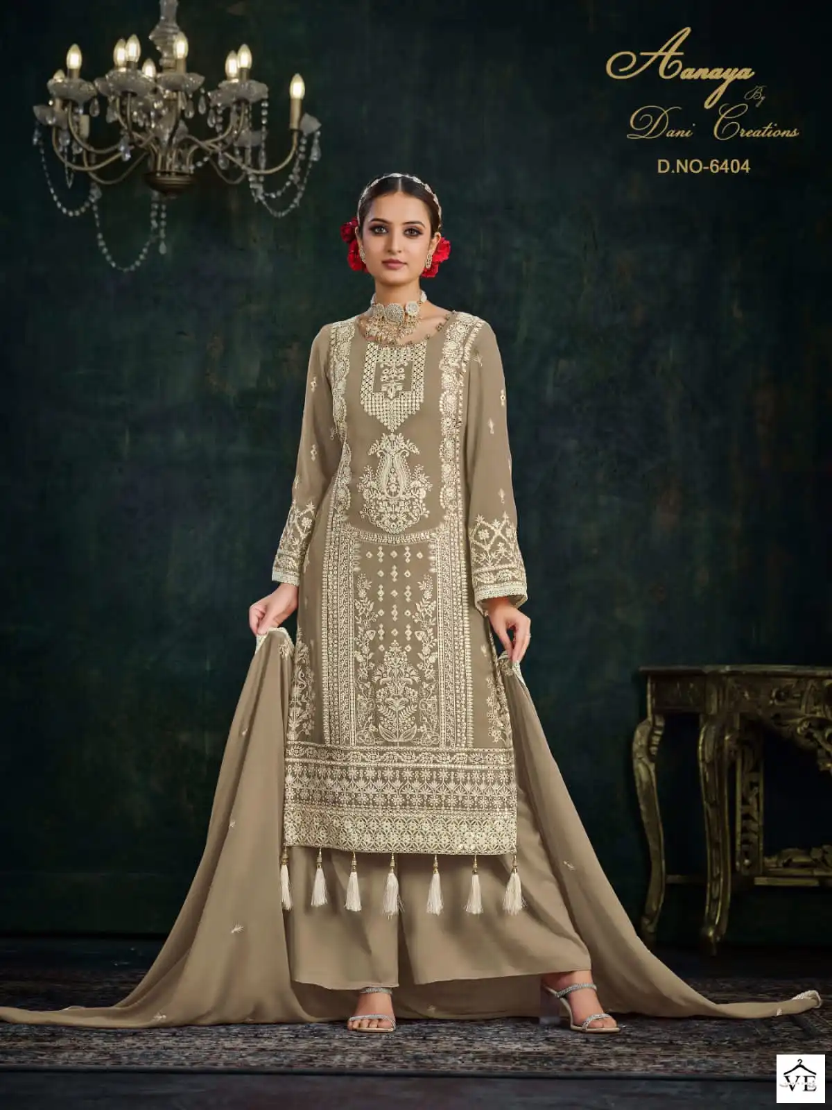 Twisha Aanaya Vol-164 Faux Georgette Wholesale Pakistani Suits Catalog — Wholesale Salwar Suits, MPA wholesale from Surat - Gallery Image 2