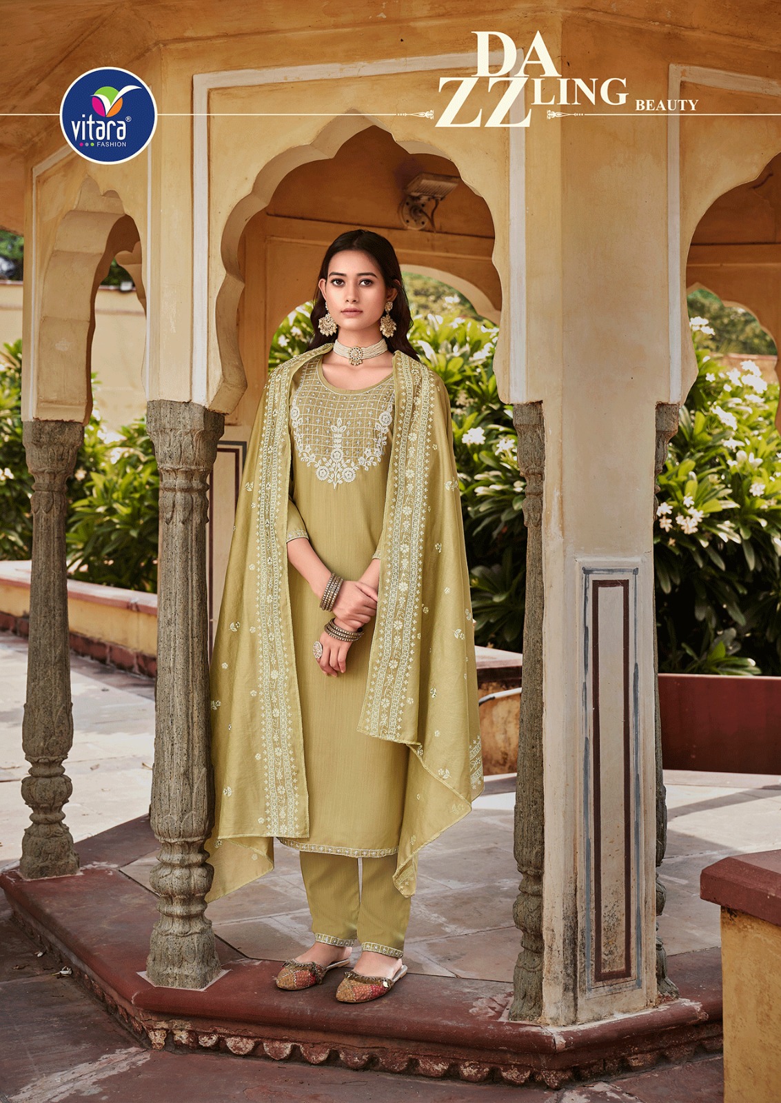 Vitara Fashion Alaska Tesla Wholesale Readymade Salwar Suit Catalog — Wholesale Salwar Suits, MPA wholesale from Surat — view 2