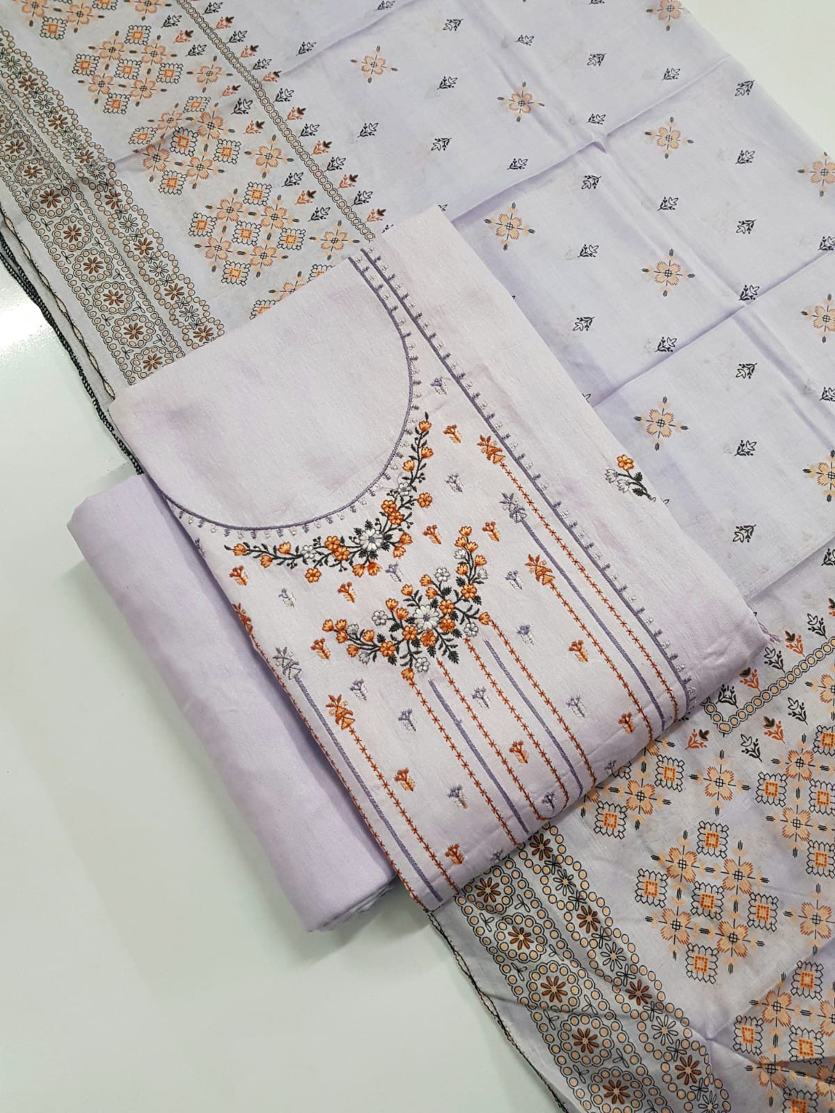 Vardan Ethnic Alex Vol 2 Cotton Wholesale Embroidery Work Salwar Suits Catalog — Wholesale Salwar Suits, MPA wholesale from Surat - Gallery Image 14