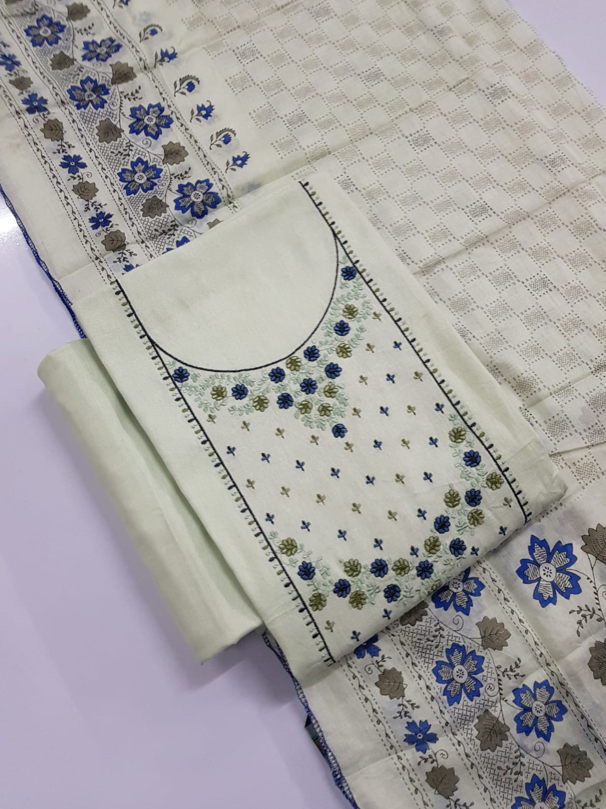 Vardan Ethnic Alex Vol 2 Cotton Wholesale Embroidery Work Salwar Suits Catalog — Wholesale Salwar Suits, MPA wholesale from Surat - Gallery Image 8