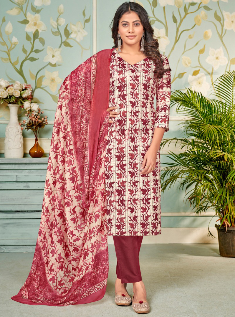 Bipson Alisha 2100 Pure Jaam Satin Wholesale Salwar Suit Catalog — Wholesale Salwar Suits, MPA wholesale from Surat — view 1