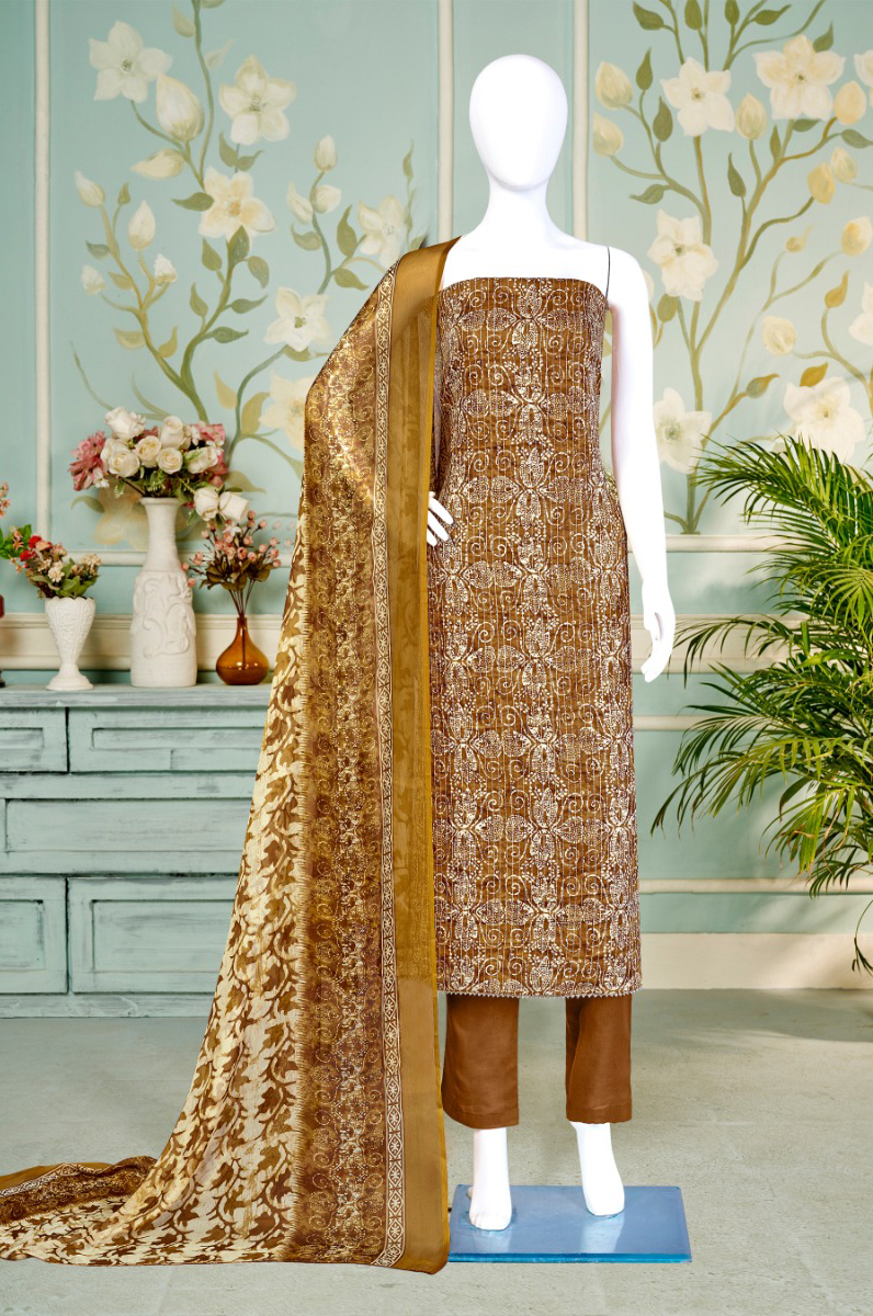 Bipson Alisha 2101 Pure Jaam Satin Wholesale Salwar Suit Catalog — Wholesale Salwar Suits, MPA wholesale from Surat - Gallery Image 2