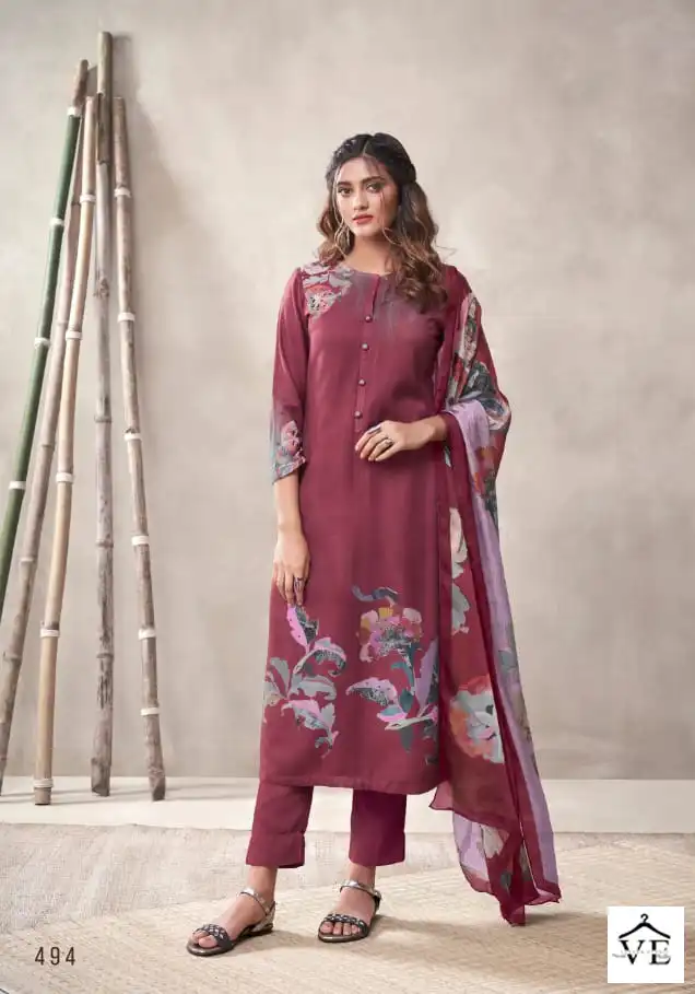 S-Nirukth Alissa Cotton Wholesale Salwar Suit Catalog — Wholesale Salwar Suits, MPA wholesale from Surat - Gallery Image 6