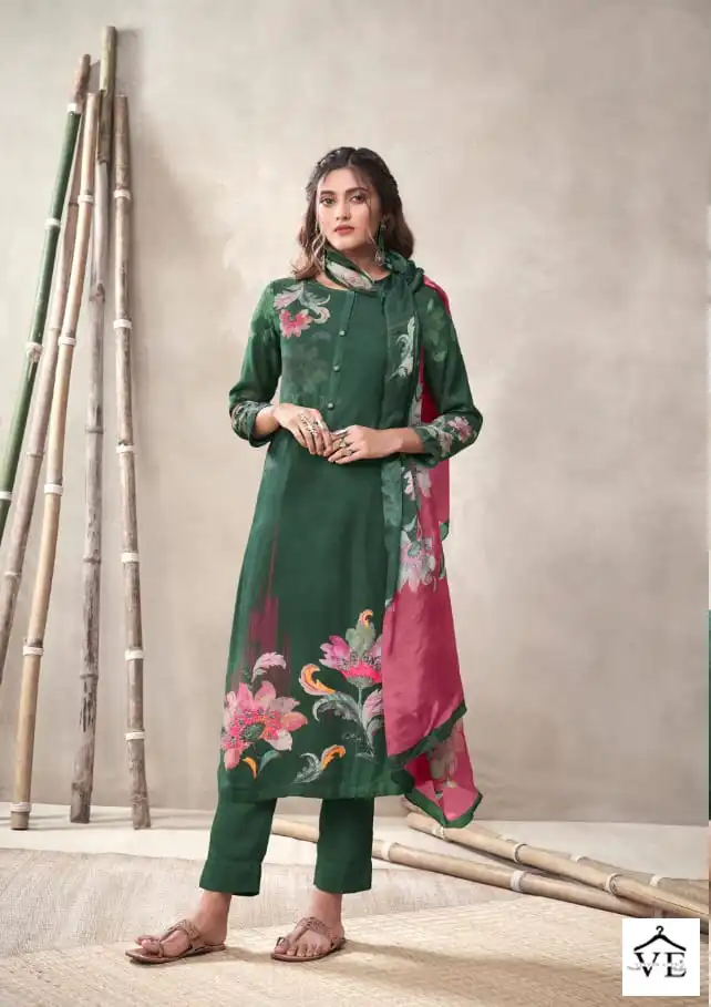 S-Nirukth Alissa Cotton Wholesale Salwar Suit Catalog — Wholesale Salwar Suits, MPA wholesale from Surat - Gallery Image 8