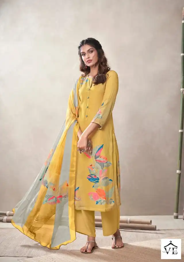 S-Nirukth Alissa Cotton Wholesale Salwar Suit Catalog — Wholesale Salwar Suits, MPA wholesale from Surat - Gallery Image 4