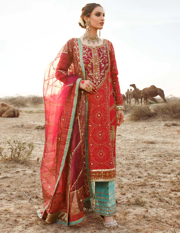 Al_Khushbu Alk Dno 4075 Georgette Wholesale Pakistani Salwar Suit — Wholesale Salwar Suits, MPA wholesale from Surat — view 1