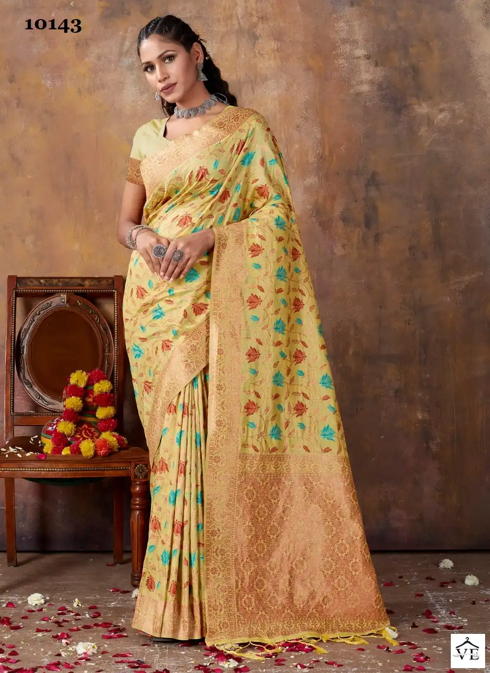 Sangam Amanat Banarasi Silk Wholesale Saree Catalog — Wholesale Sarees, MPA wholesale from Surat — view 2
