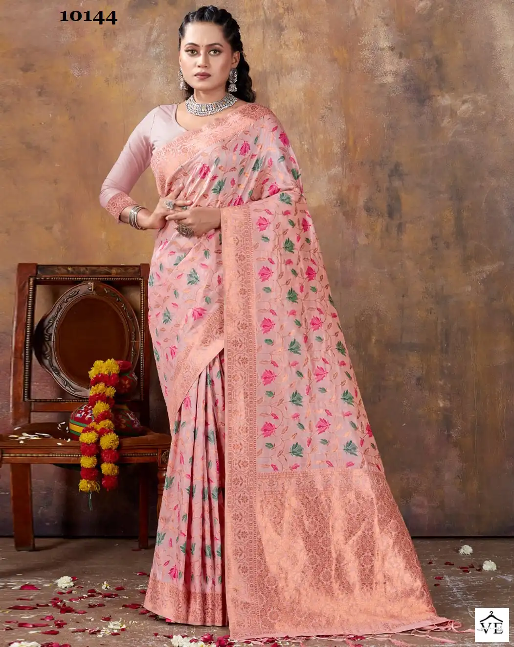 Sangam Amanat Banarasi Silk Wholesale Saree Catalog — Wholesale Sarees, MPA wholesale from Surat — view 1
