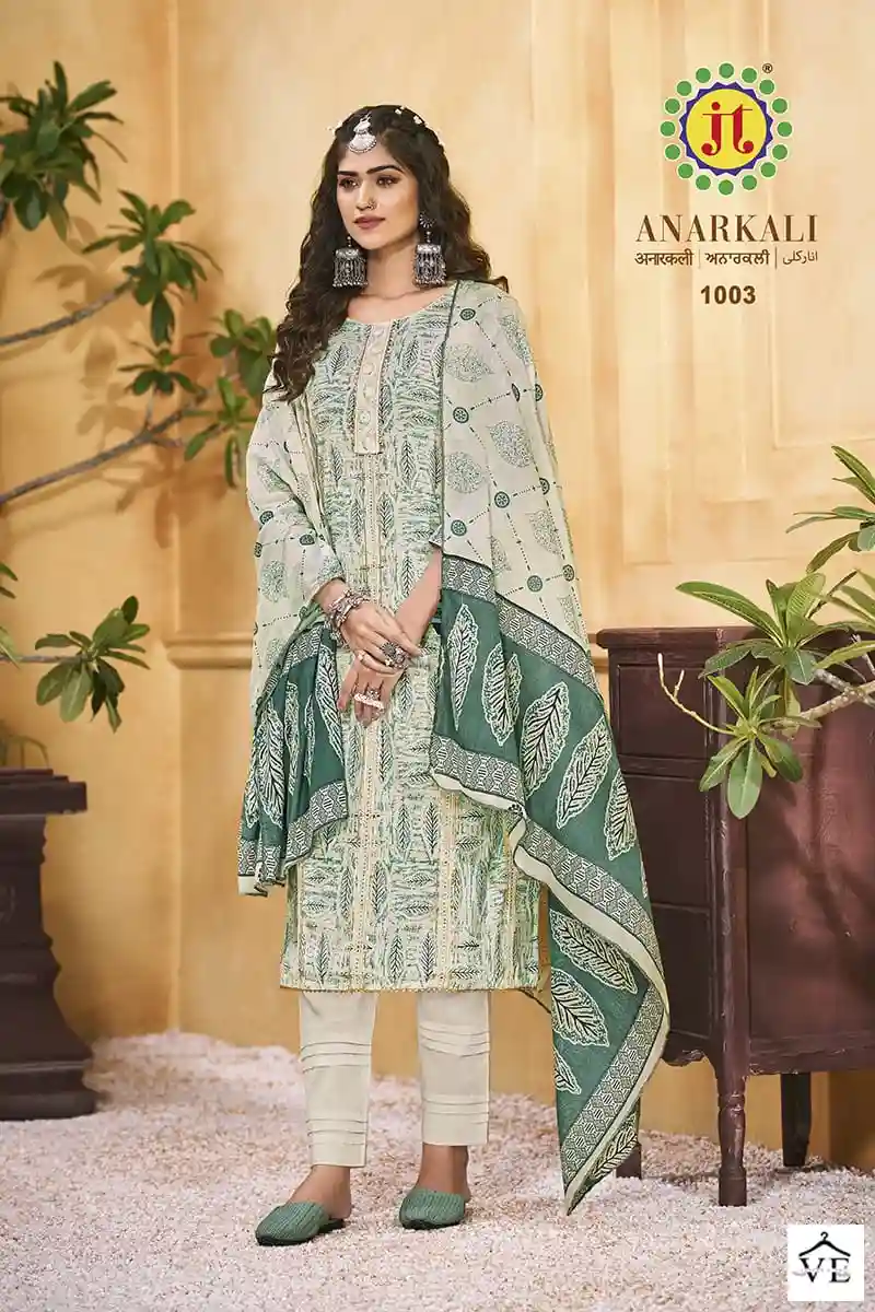 JT Anarkali Lawn Wholesale Salwar Suit Catalog — Wholesale Salwar Suits, MPA wholesale from Surat - Gallery Image 4