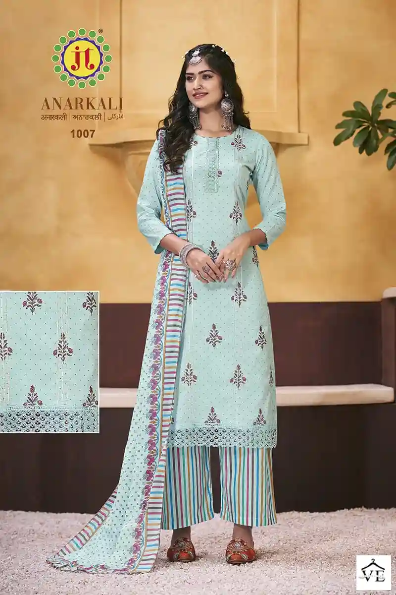 JT Anarkali Lawn Wholesale Salwar Suit Catalog — Wholesale Salwar Suits, MPA wholesale from Surat - Gallery Image 5