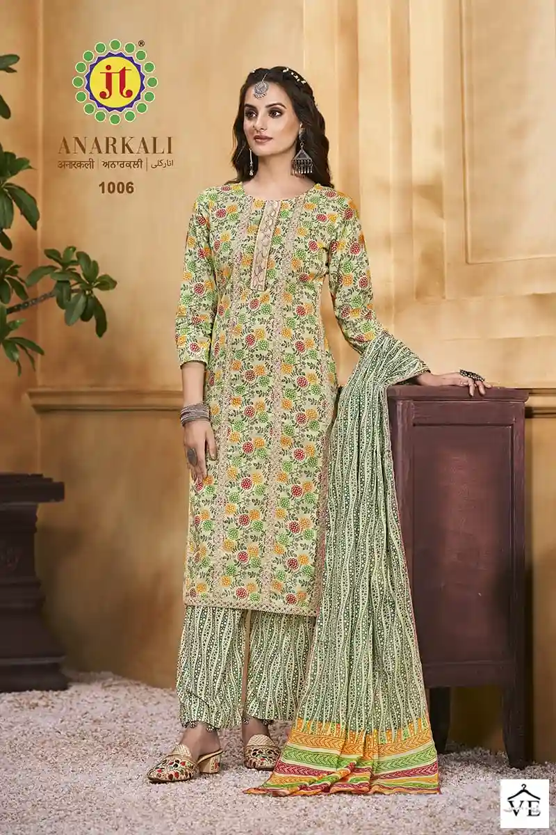 JT Anarkali Lawn Wholesale Salwar Suit Catalog — Wholesale Salwar Suits, MPA wholesale from Surat - Gallery Image 8