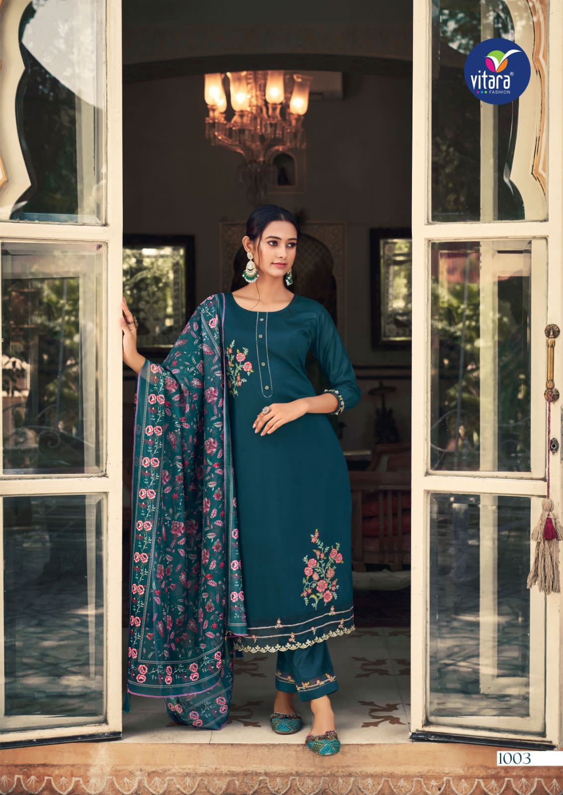 Vitara Fashion Arizona Delta Silk Wholesale Designer Readymade Salwar Suit Catalog — Wholesale Salwar Suits, MPA wholesale from Surat — view 4