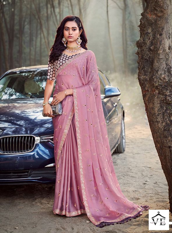 VE Avatar Chiffon Wholesale Saree Catalog — Wholesale Sarees, MPA wholesale from Surat — view 7