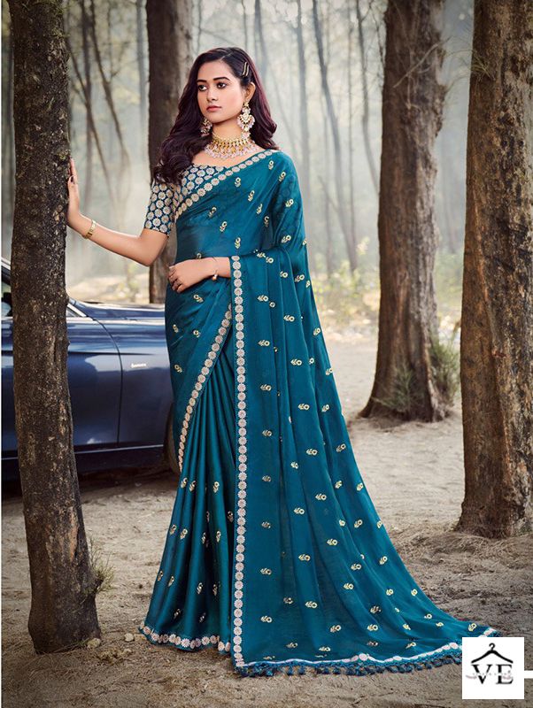 VE Avatar Chiffon Wholesale Saree Catalog — Wholesale Sarees, MPA wholesale from Surat — view 3