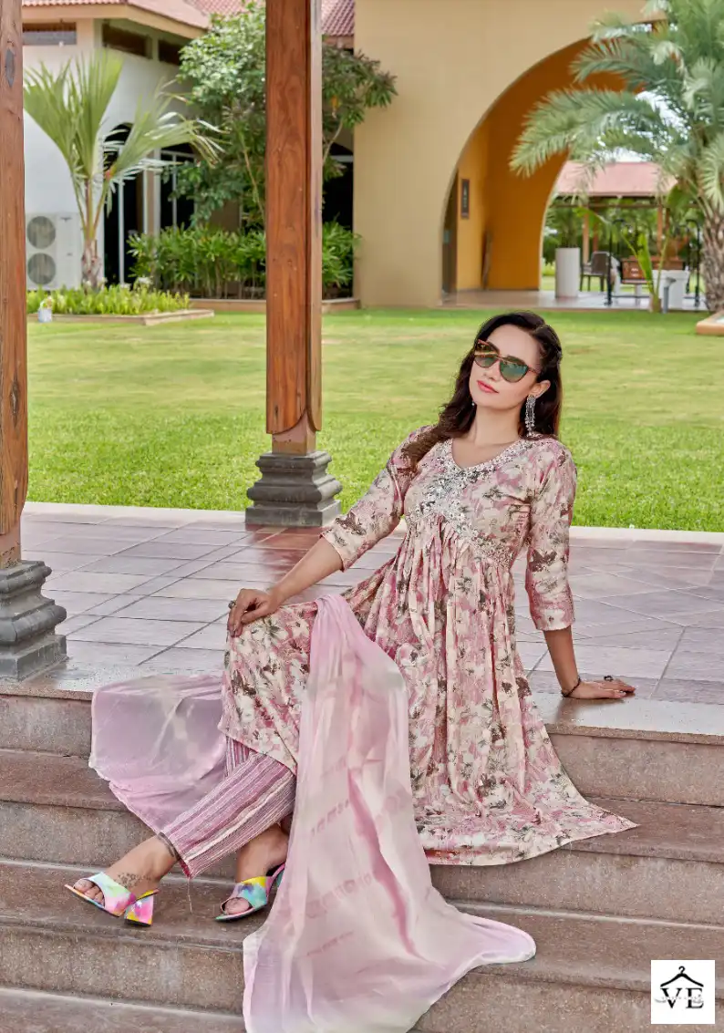 Master Aaliya Vol 5 Heavy Capsule Foil Prin Wholesale Readymade Salwar Suit Catalog — Wholesale Salwar Suits, MPA wholesale from Surat - Gallery Image 4