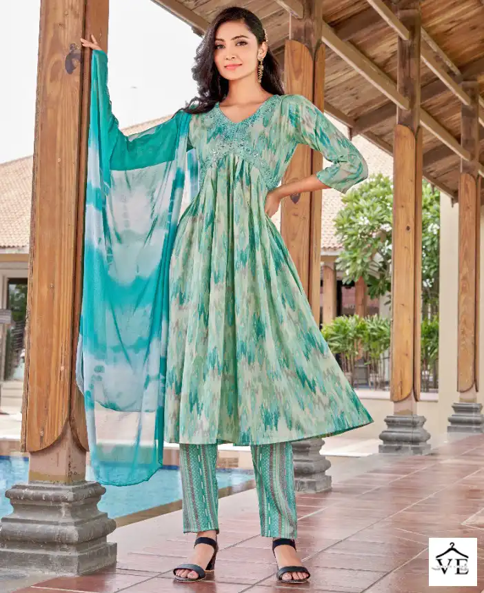 Master Aaliya Vol 5 Heavy Capsule Foil Prin Wholesale Readymade Salwar Suit Catalog — Wholesale Salwar Suits, MPA wholesale from Surat — view 1