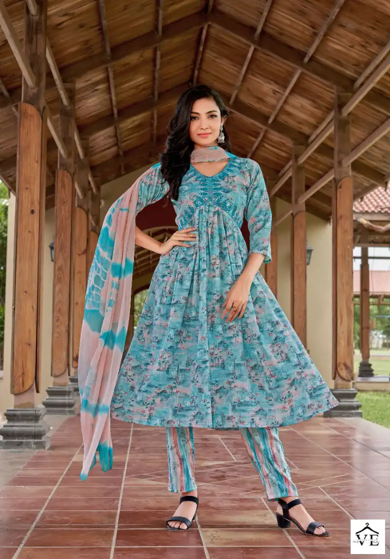 Master Aaliya Vol 5 Heavy Capsule Foil Prin Wholesale Readymade Salwar Suit Catalog — Wholesale Salwar Suits, MPA wholesale from Surat - Gallery Image 6