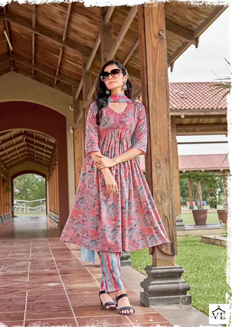 Master Aaliya Vol 5 Heavy Capsule Foil Prin Wholesale Readymade Salwar Suit Catalog — Wholesale Salwar Suits, MPA wholesale from Surat - Gallery Image 8