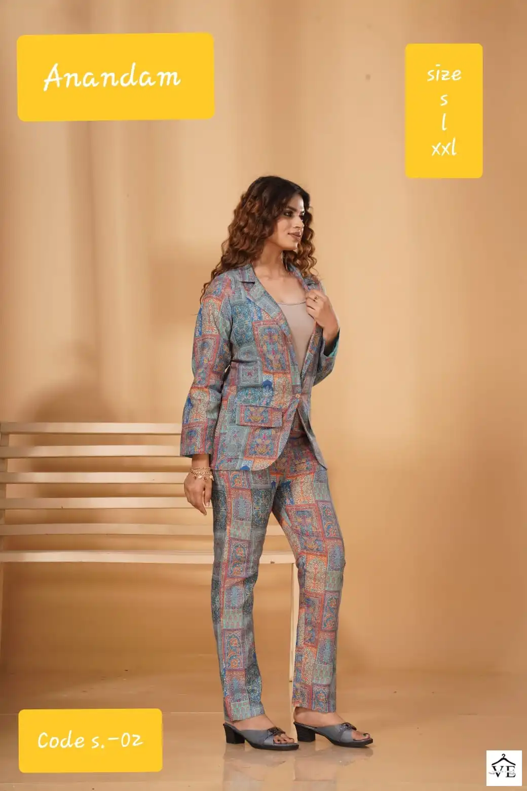 Anandam Colours Polister Cotton Wholesale Co-Ord Set Catalog — Wholesale Kurtis, MPA wholesale from Surat — view 2