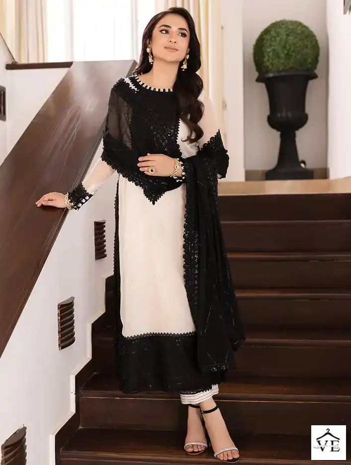 Al Amra Anaya ZF 103 Georgett Wholesale Pakistani Salwar Suit Catalog — Wholesale Salwar Suits, MPA wholesale from Surat — view 1