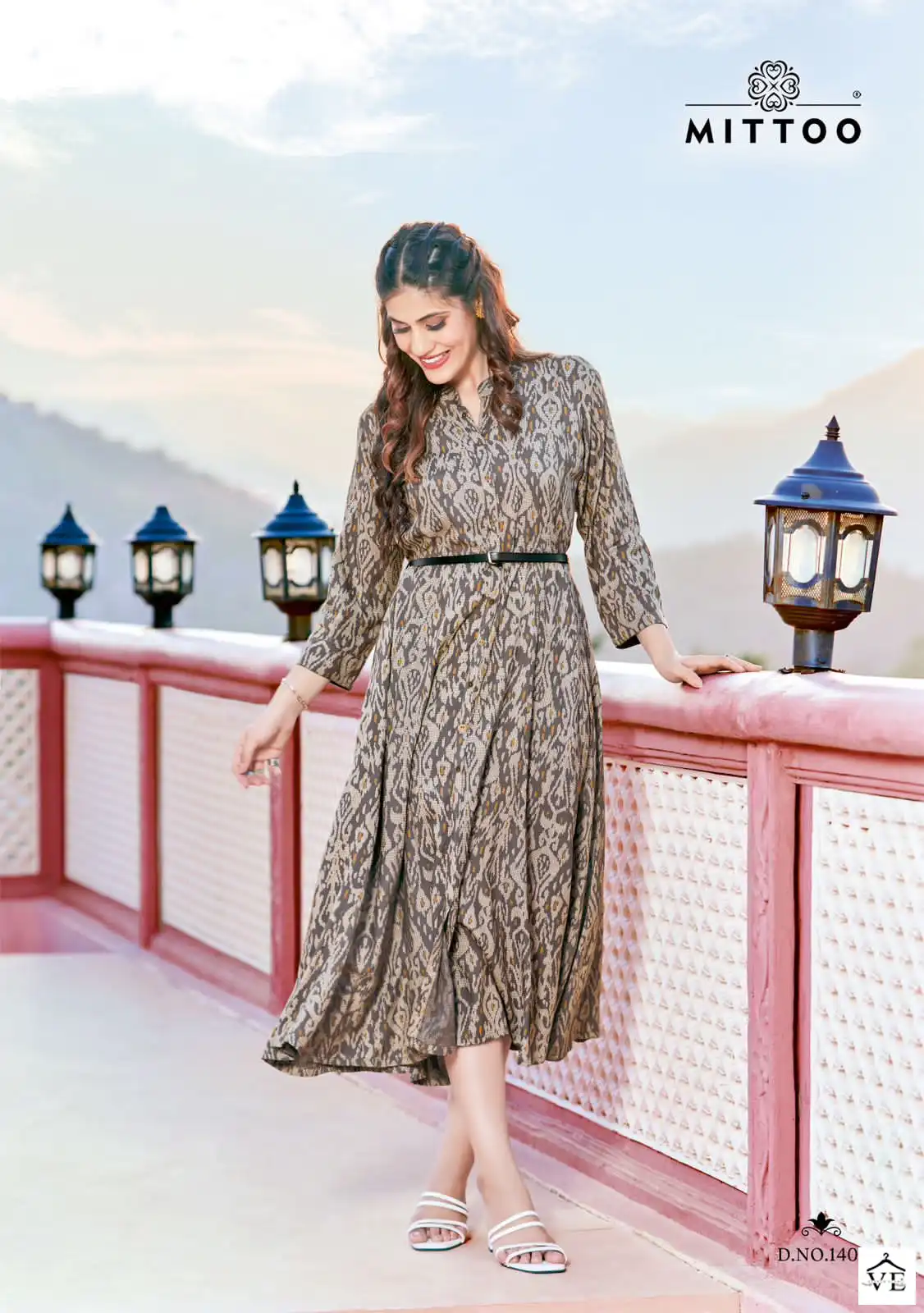 Mittoo Belt Vol 14 Rayon Wholesale Kurti Catalog — Wholesale Kurtis, Mittoo wholesale from Surat — view 5
