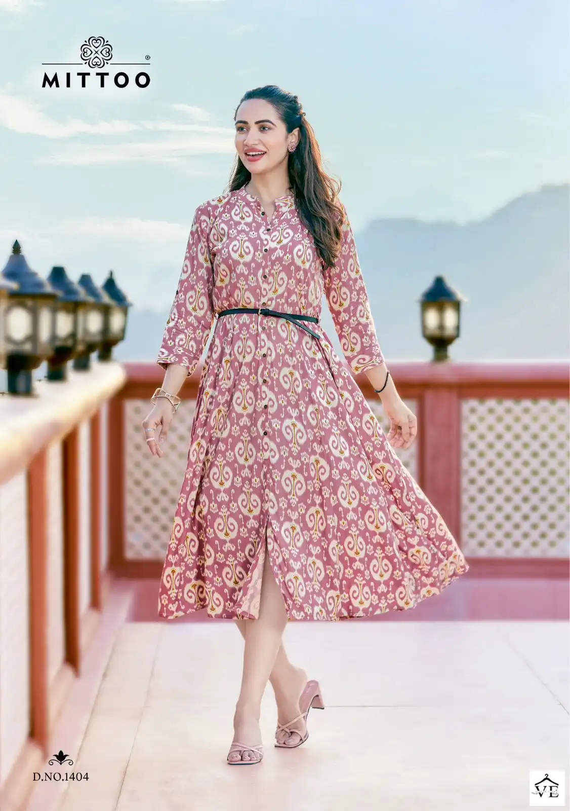 Mittoo Belt Vol 14 Rayon Wholesale Kurti Catalog — Wholesale Kurtis, Mittoo wholesale from Surat — view 6