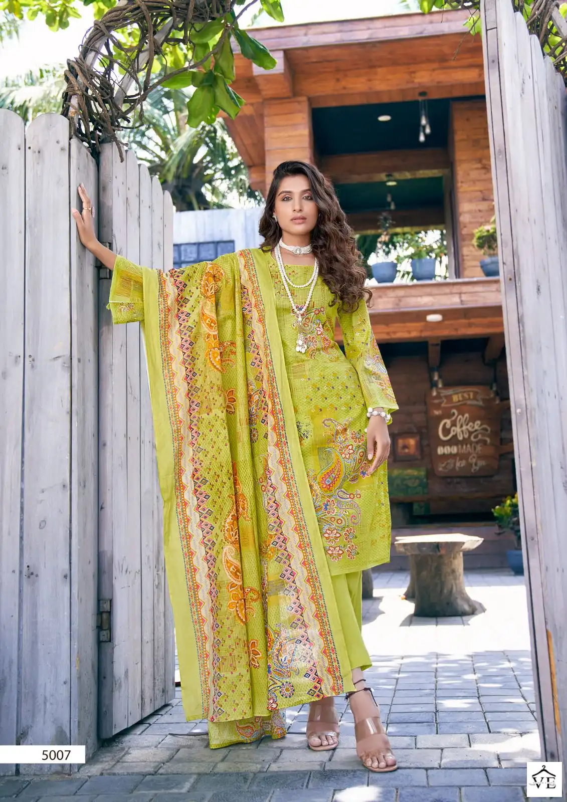 Yashika Bin Saeed Mahnoor Vol 5 Pure Lawn Wholesale Pakistani Suits Catalog — Wholesale Salwar Suits, MPA wholesale from Surat - Gallery Image 7
