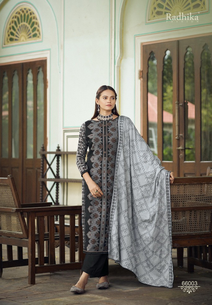 Radhika Fashion Black Berry Vol 4 Cotton Wholesale Fancy Salwar Suit Catalog — Wholesale Salwar Suits, MPA wholesale from Surat - Gallery Image 5