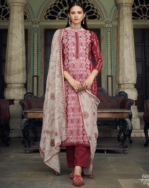 Radhika Fashion Black Berry Vol 4 Cotton Wholesale Fancy Salwar Suit Catalog — Wholesale Salwar Suits, MPA wholesale from Surat — view 1