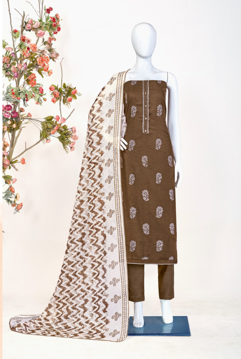 Bipson Bmw 2089 Pure Cotton Wholesale Salwar Suit Catalog — Wholesale Salwar Suits, MPA wholesale from Surat - Gallery Image 3