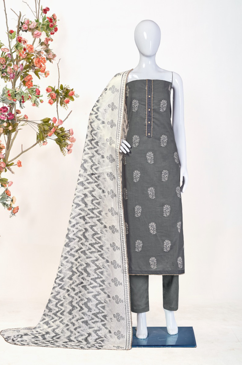 Bipson Bmw 2089 Pure Cotton Wholesale Salwar Suit Catalog — Wholesale Salwar Suits, MPA wholesale from Surat - Gallery Image 4