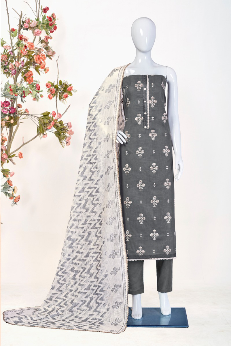 Bipson Bmw 2090 Pure Cotton Wholesale Salwar Suit Catalog — Wholesale Salwar Suits, MPA wholesale from Surat - Gallery Image 2