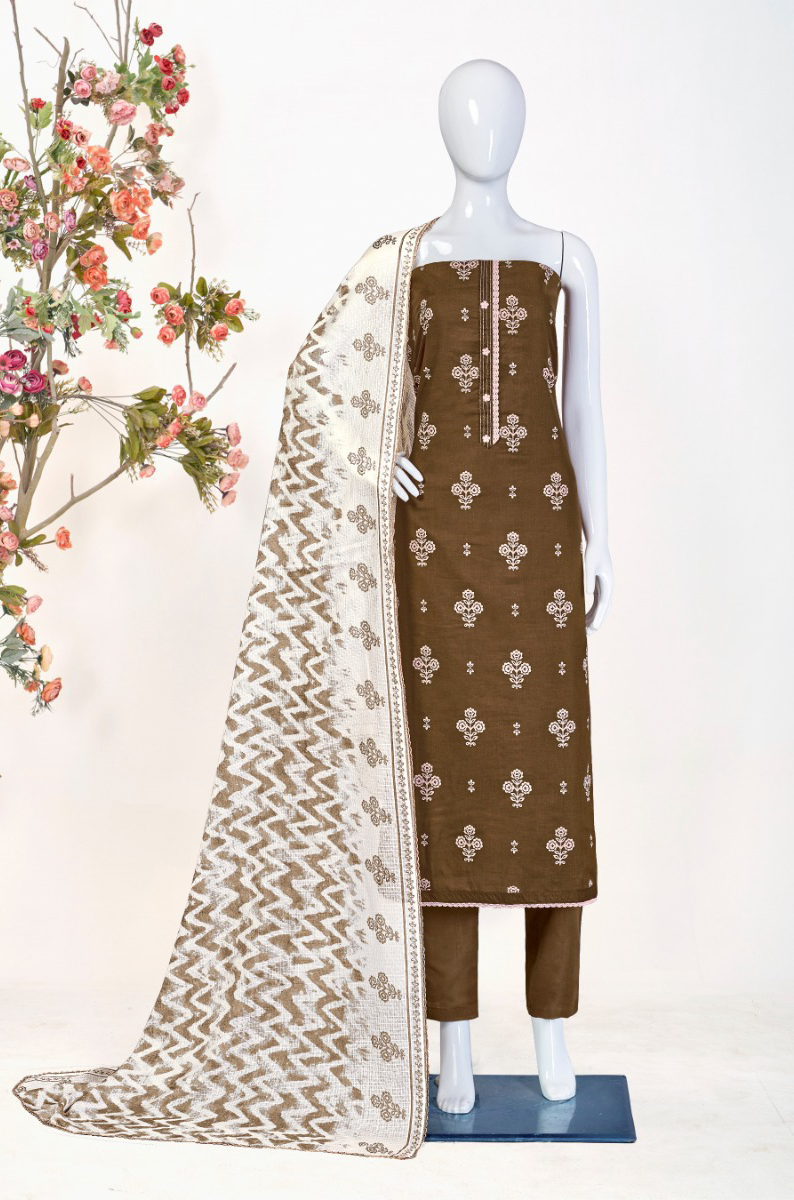 Bipson Bmw 2090 Pure Cotton Wholesale Salwar Suit Catalog — Wholesale Salwar Suits, MPA wholesale from Surat - Gallery Image 3