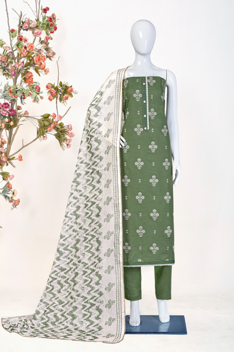 Bipson Bmw 2090 Pure Cotton Wholesale Salwar Suit Catalog — Wholesale Salwar Suits, MPA wholesale from Surat - Gallery Image 4