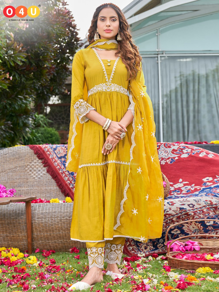 Vardan Ethnic Bollywood Viscose Wholesale Designer Readymade Salwar Suit Catalog — Wholesale Salwar Suits, MPA wholesale from Surat — view 1