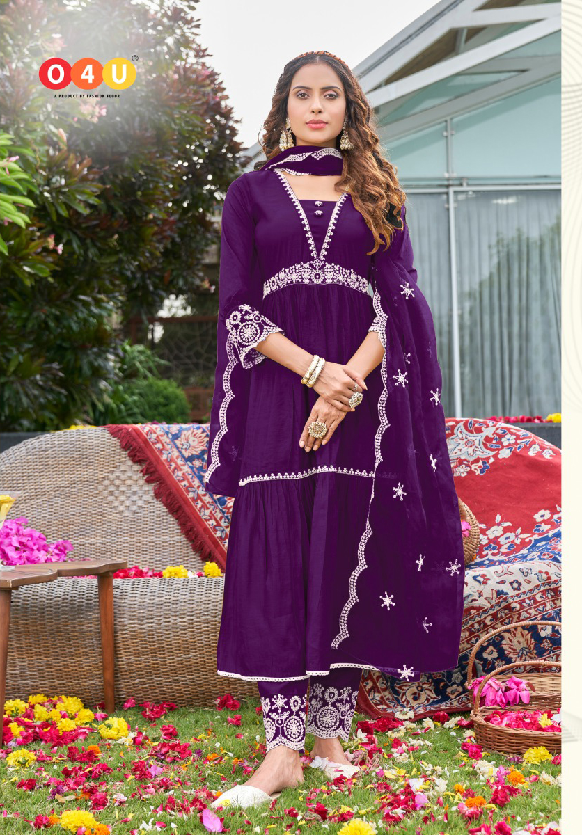 Vardan Ethnic Bollywood Viscose Wholesale Designer Readymade Salwar Suit Catalog — Wholesale Salwar Suits, MPA wholesale from Surat - Gallery Image 2