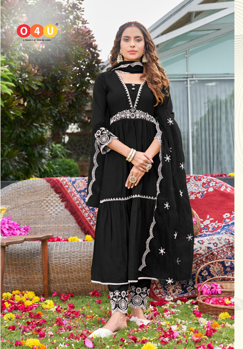 Vardan Ethnic Bollywood Viscose Wholesale Designer Readymade Salwar Suit Catalog — Wholesale Salwar Suits, MPA wholesale from Surat - Gallery Image 3