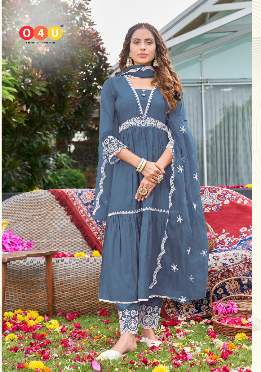 Vardan Ethnic Bollywood Viscose Wholesale Designer Readymade Salwar Suit Catalog — Wholesale Salwar Suits, MPA wholesale from Surat - Gallery Image 5