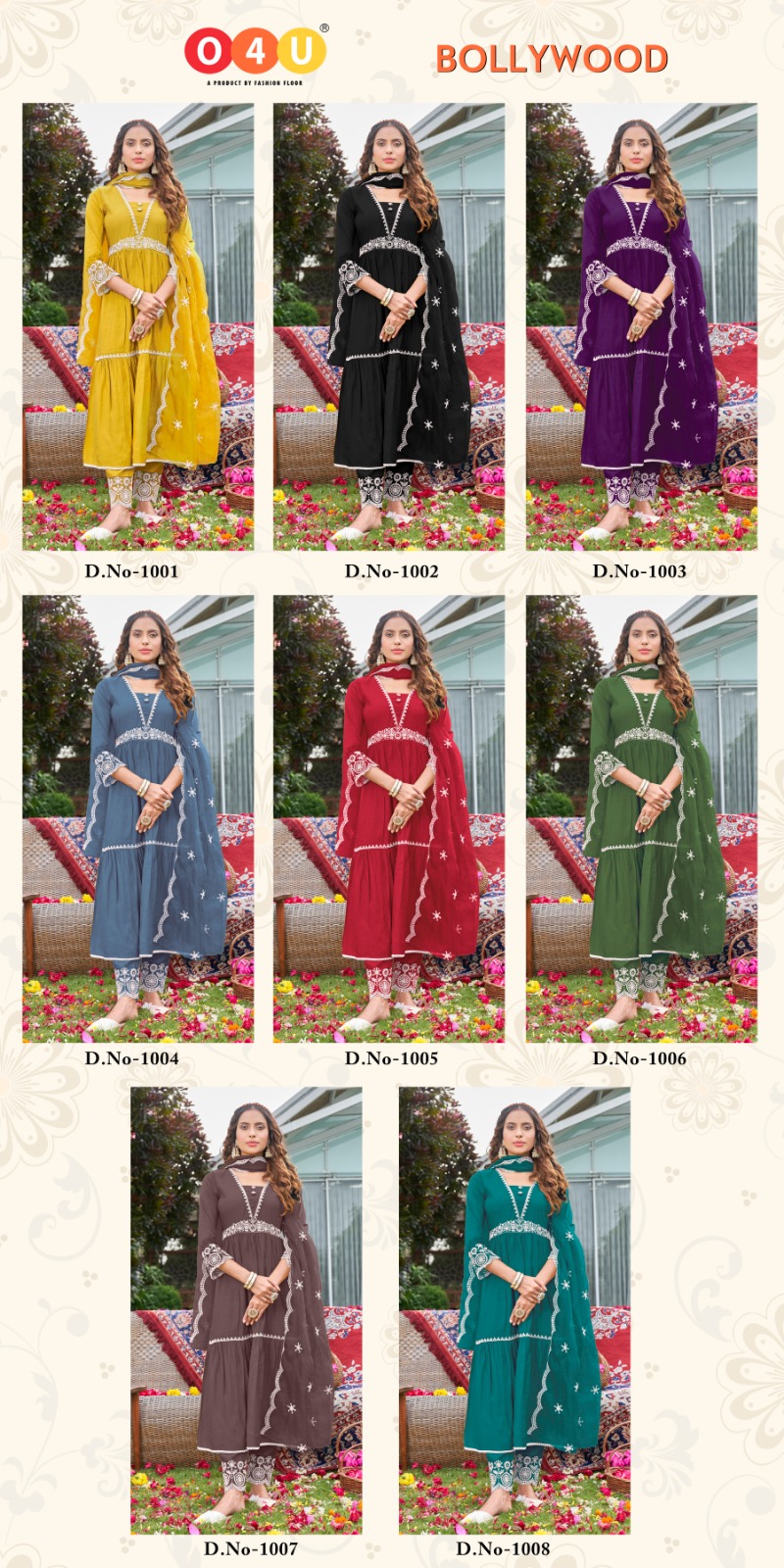 Vardan Ethnic Bollywood Viscose Wholesale Designer Readymade Salwar Suit Catalog — Wholesale Salwar Suits, MPA wholesale from Surat — view 9