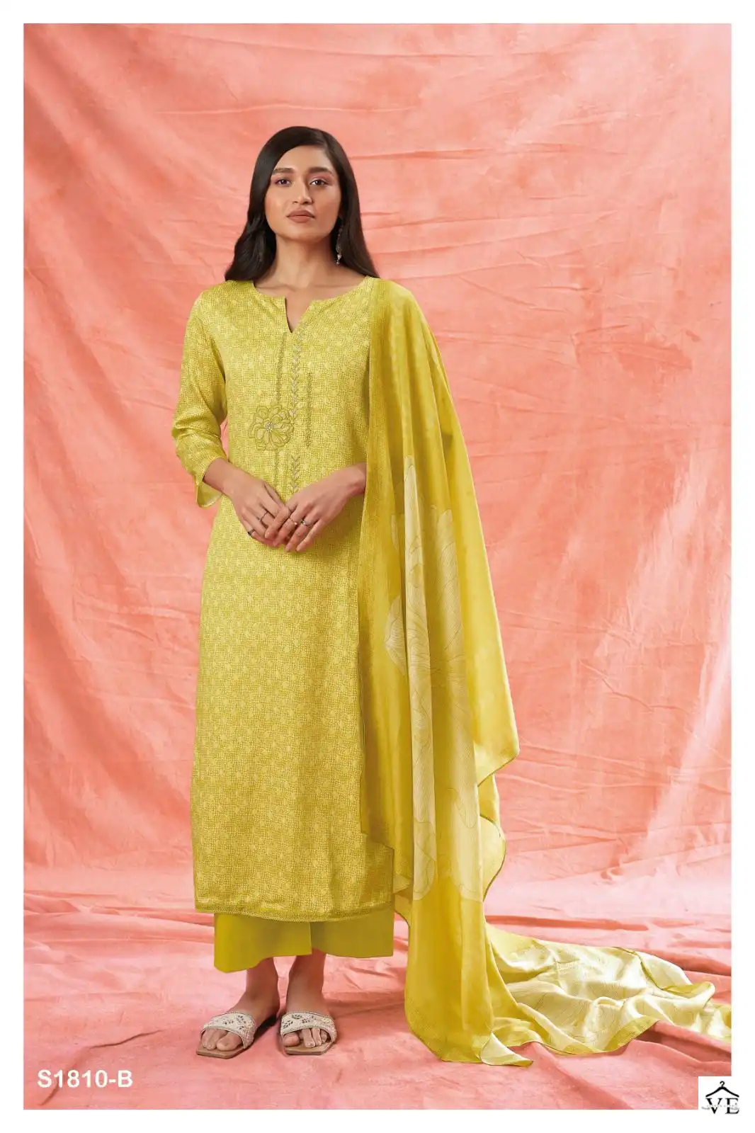 Ganga Bright 1810 Cotton Wholesale Designer Salwar Suit Catalog — Wholesale Salwar Suits, Ganga wholesale from Surat - Gallery Image 3