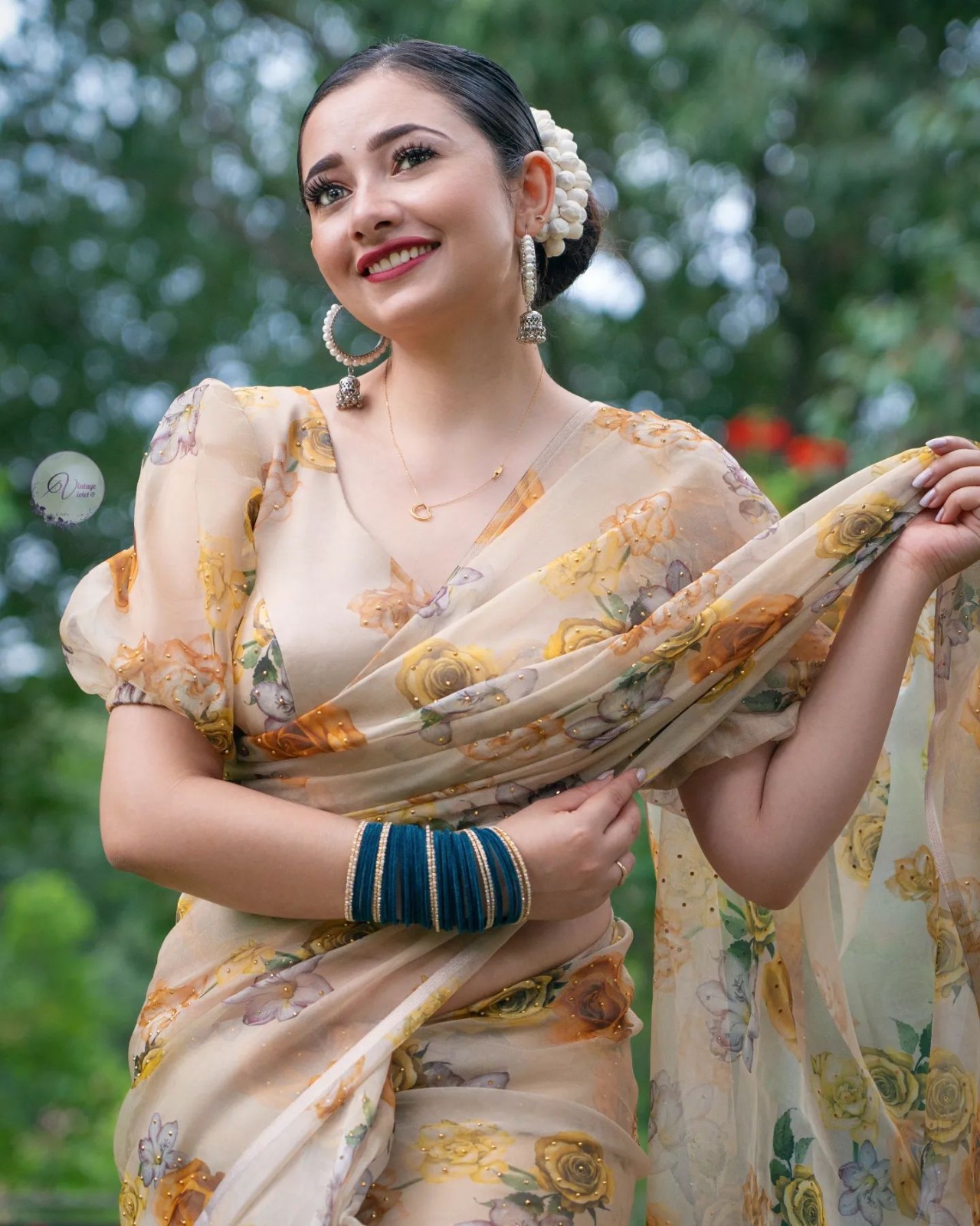Vardan Ethnic Bt 327 Soft Orgenza Silk Wholesale Sarees Catalog — Wholesale Sarees, MPA wholesale from Surat - Gallery Image 3