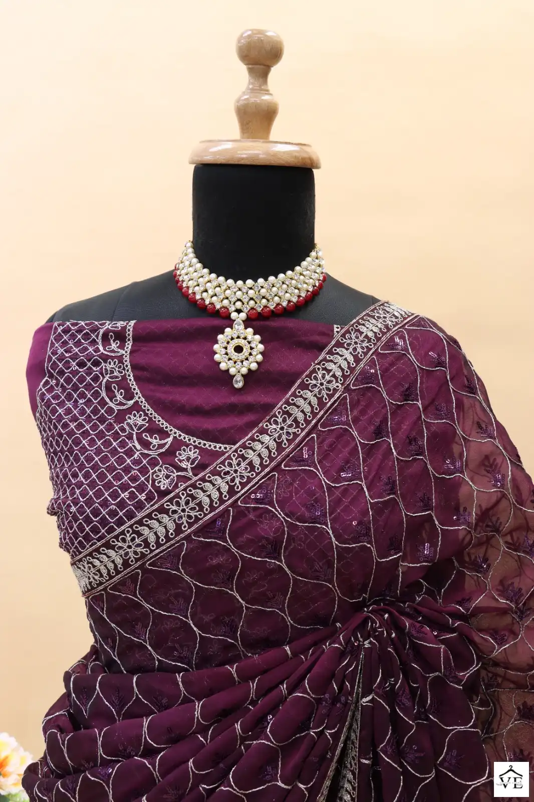 Vardan Ethnic BT-360 Heavy Kasturi Silk Wholesale Designer Saree — Wholesale Sarees, MPA wholesale from Surat - Gallery Image 5