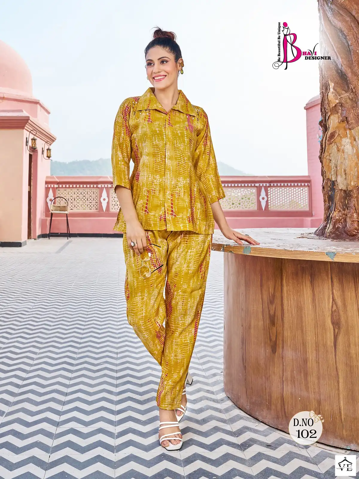Vardan Ethnic Bijlee Heavy Modal Silk Wholesale Co-Ord Set Catalog — Wholesale Kurtis, MPA wholesale from Surat - Gallery Image 2