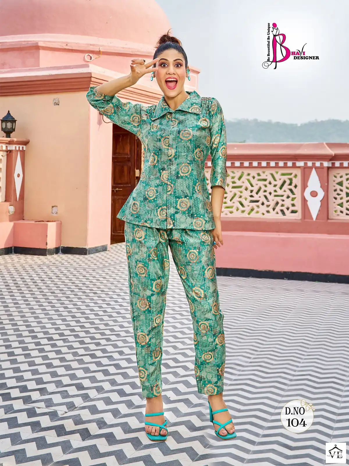 Vardan Ethnic Bijlee Heavy Modal Silk Wholesale Co-Ord Set Catalog — Wholesale Kurtis, MPA wholesale from Surat - Gallery Image 4