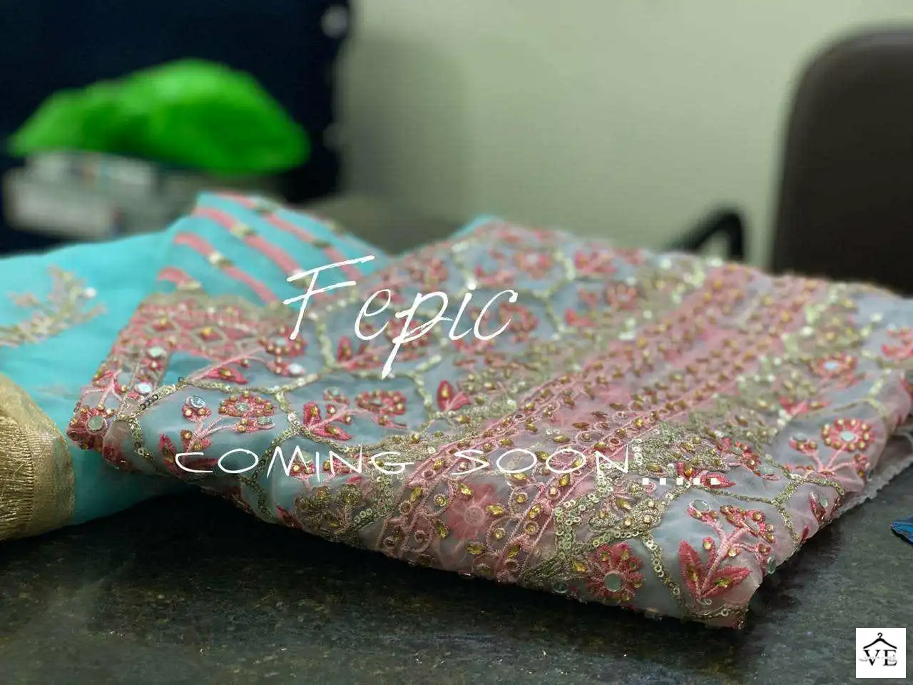 Fepic C 1015 Organza Wholesale Pakistani Salwar Suit Catalog — Wholesale Salwar Suits, MPA wholesale from Surat — view 2