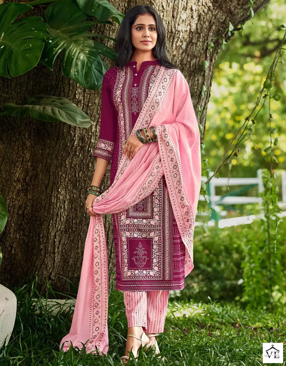 Vitara Calisto Heavy Reyon Wholesale Readymade Suits Catalog — Wholesale Salwar Suits, MPA wholesale from Surat — view 1
