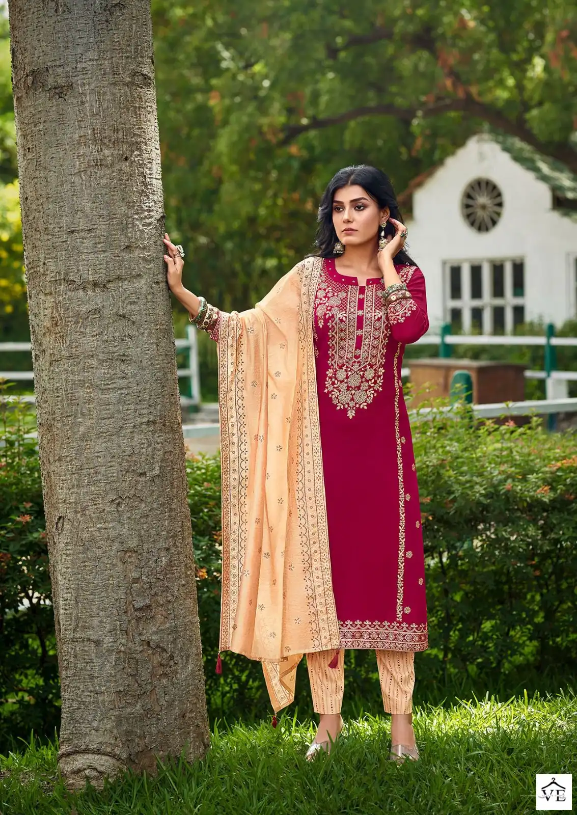 Vitara Calisto Heavy Reyon Wholesale Readymade Suits Catalog — Wholesale Salwar Suits, MPA wholesale from Surat - Gallery Image 2