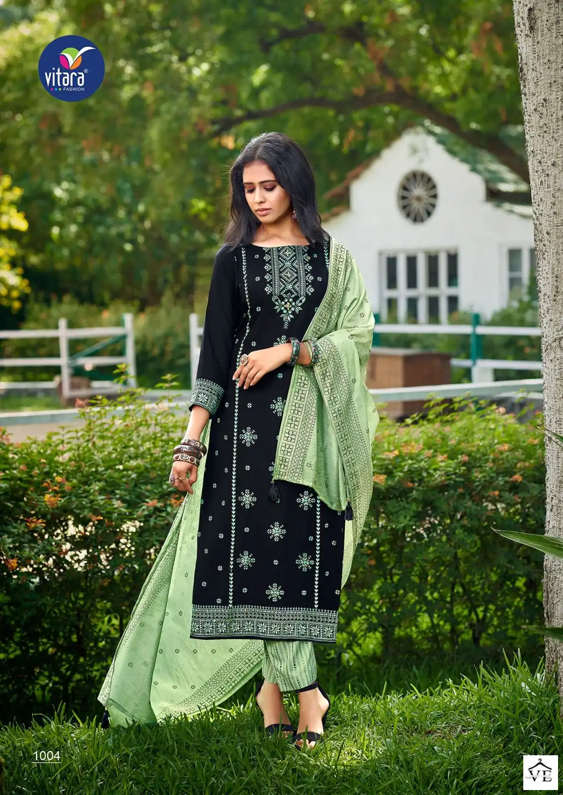 Vitara Calisto Heavy Reyon Wholesale Readymade Suits Catalog — Wholesale Salwar Suits, MPA wholesale from Surat - Gallery Image 3