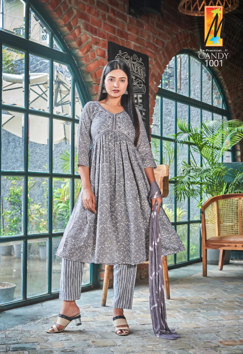 Master Candy Aliya Cut Two Tone Print Wholesale Readymade Salwar Suit Catalog — Wholesale Salwar Suits, MPA wholesale from Surat - Gallery Image 2